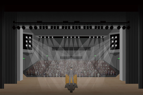 【F】レトロ　演出空間用照明器具　舞台照明　劇場照明　ステージスポットライト